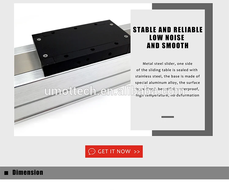CNC Linear Guide Ball Screw Drive Linear Actuator Module for 3d Printer Parts XYZ Robotic Arm Kit