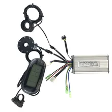 

E-bike KT 36V/48V 250W 15A SM Controller LCD6 Display Sensor Thumb Throttle 130X Thumb Throttle 5-pin E-bike Controller