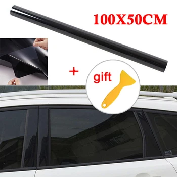 

Anti-Fading Sticker House Anti Scratch Van 100x50cm Glass Window Black
