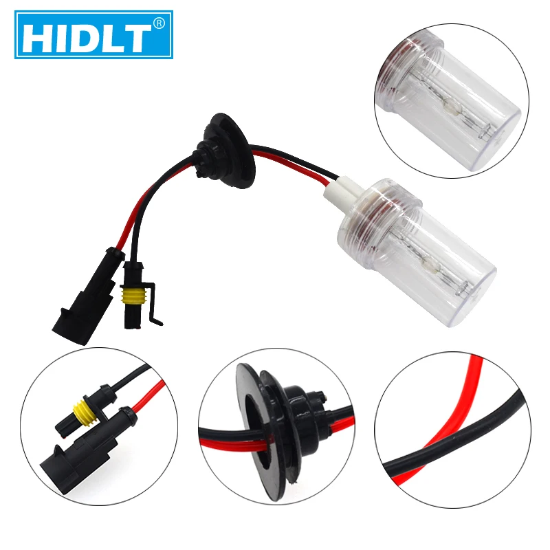 HIDLT 2 шт. 75 Вт 100 150 D2H 6000 К HID Ксеноновые лампы для автомобиля запасная фара Лампа H1 H3
