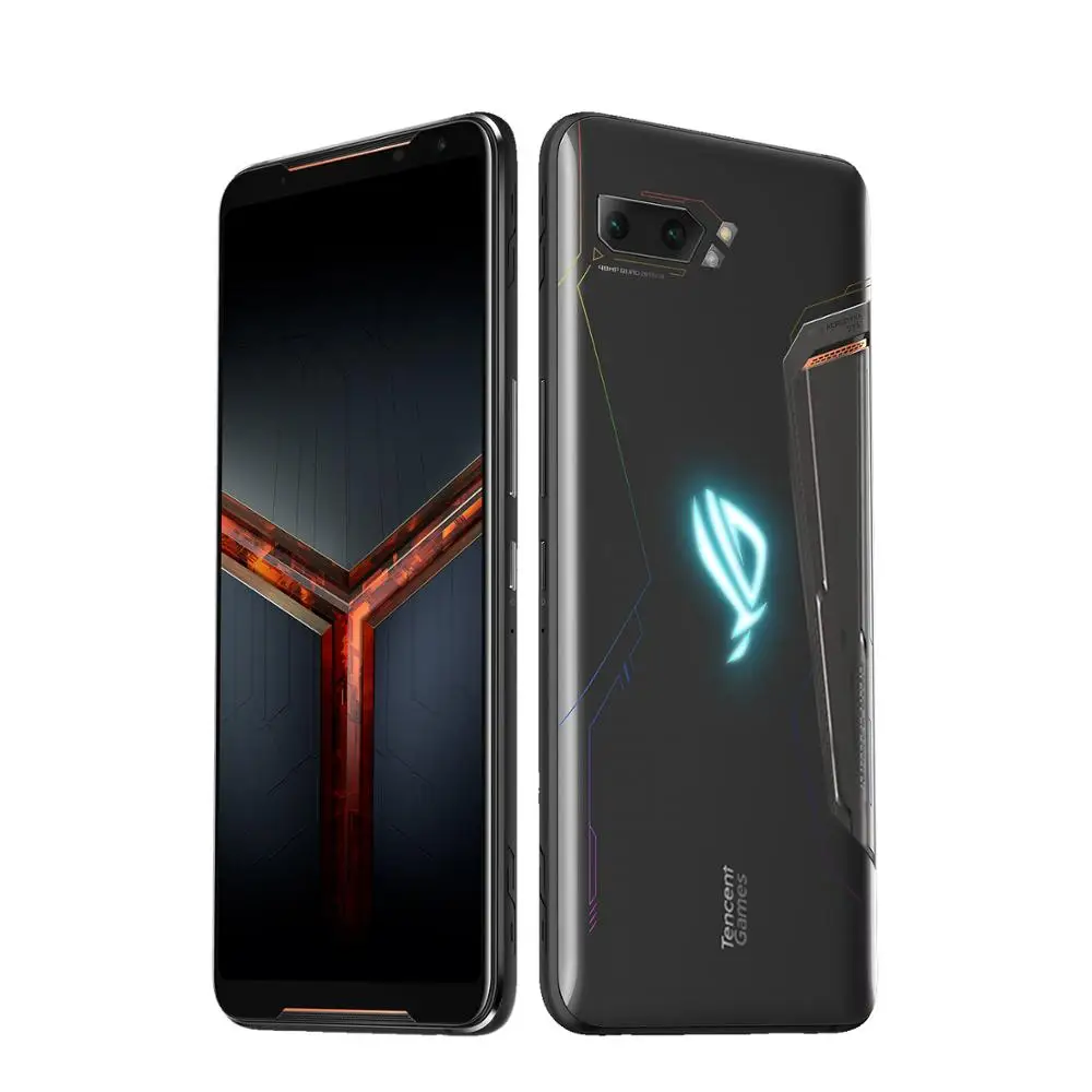 ASUS ROG Phone 2 Мобильный телефон 6 59 ”8G 128G Snapdragon 855 Plus 96 Ghz 48MP Android 9 6000mAh NFC игровой