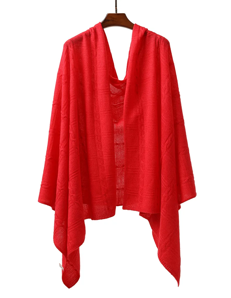 Naizaiga кашемир вязание утолщаются женские брендовые Роскошные пашмины теплая шаль, SN244