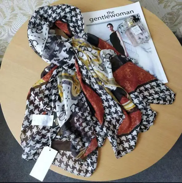 64 Немецкий бренд, пончо, роскошная шаль, пончо, накидки, шарфы, женские шарфы, накидка, шали - Цвет: 64