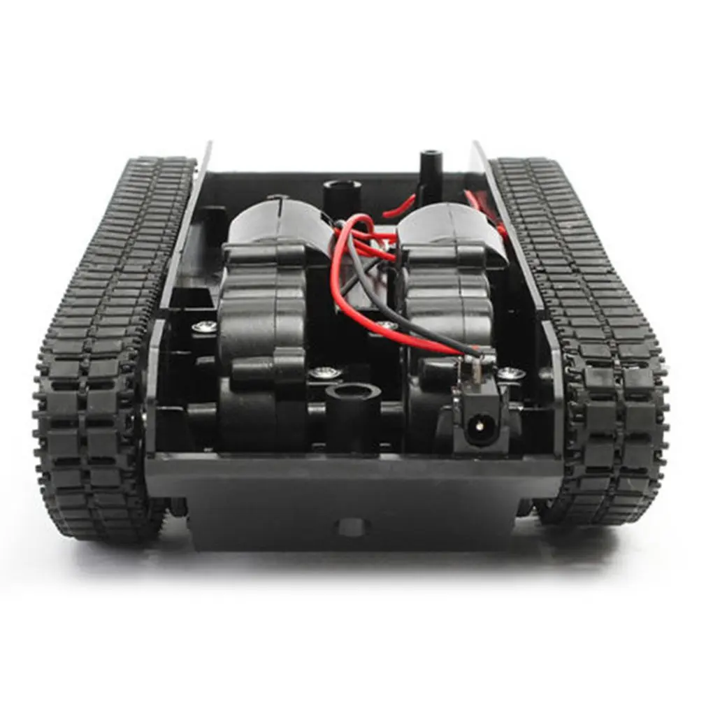 Robot Tank Chassis Handmade DIY Kit Light Shock Absorbed 130 Motors Light Damping balance Tank Robot Chassis For Arduino SCM