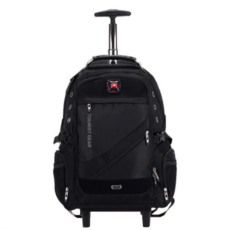 

JIULIN Brand Design Men's Travel Bag Man Swiss Backpack Polyester Bags Waterproof Anti Theft Backpack Laptop Bag Men