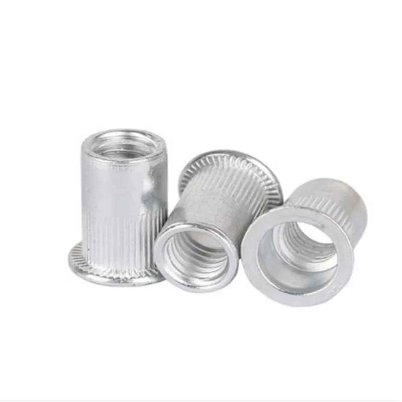 Aluminum Rivet Nuts M6 Aluminum Riveting Nuts Aluminum Nuts Set