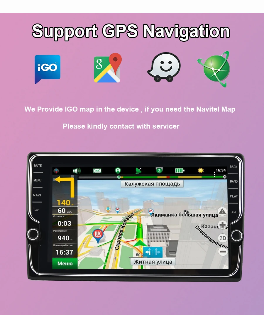 Discount Navivox Android 8.1 Car Radio Multimedia Player 2 din dvd GPS For Mitsubishi ASX 2010-2017 Navigation headunit Stereo audio 1