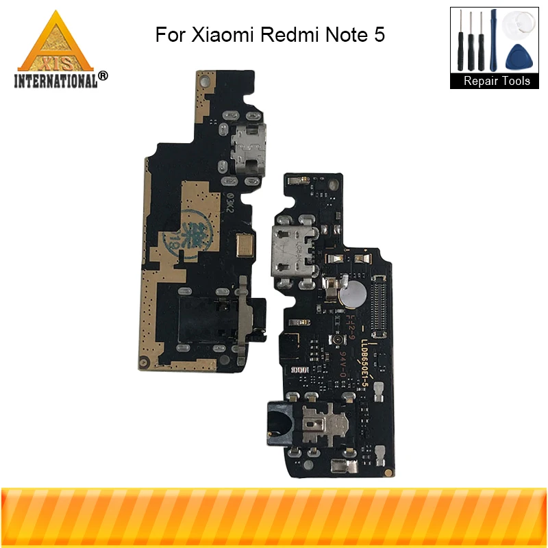 

Original New Microphone Module+USB Charging Port Board Flex Cable Connector Parts For Xiaomi Redmi Note 5 Replacement