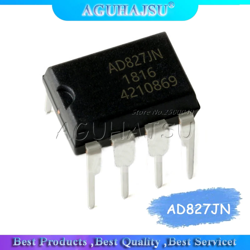 2 шт. AD827 AD827JN AD827JNZ DIP 8 аудио лихорадка двойной Op усилитель|dip-8| |