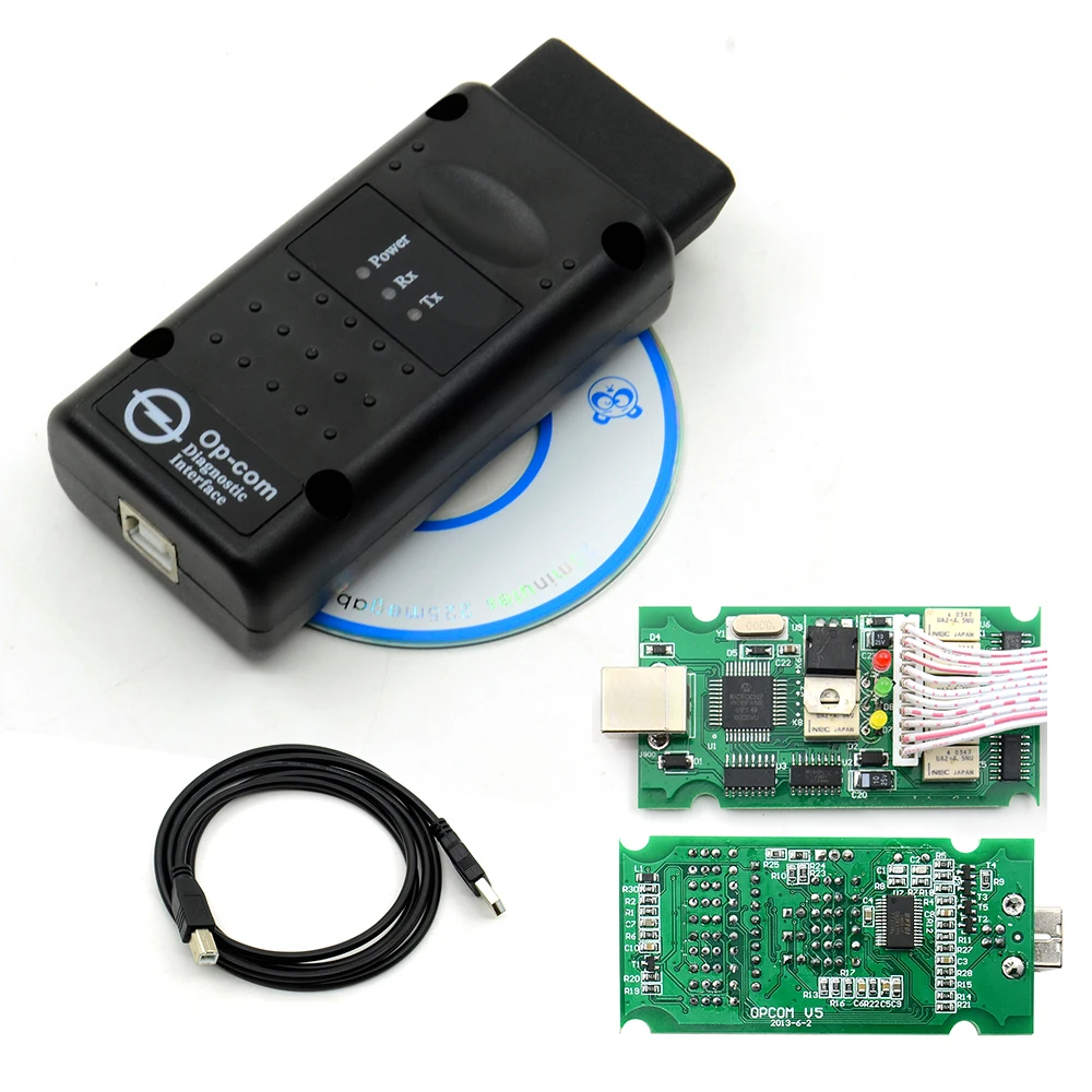 OPCOM V1.95 V1.99 прошивка OP-COM для Opel диагностический инструмент OP COM v5 с прошивкой PIC18F458 FTDI чип