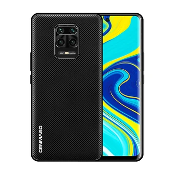 

K30 5G Case for Redmi Note 9S 8T 8 9 PRo K30 K20 Case for Xiaomi Mi Note 10 CC9 Pro A3 Lite CC9E 9T Carbon Fiber Leather Case