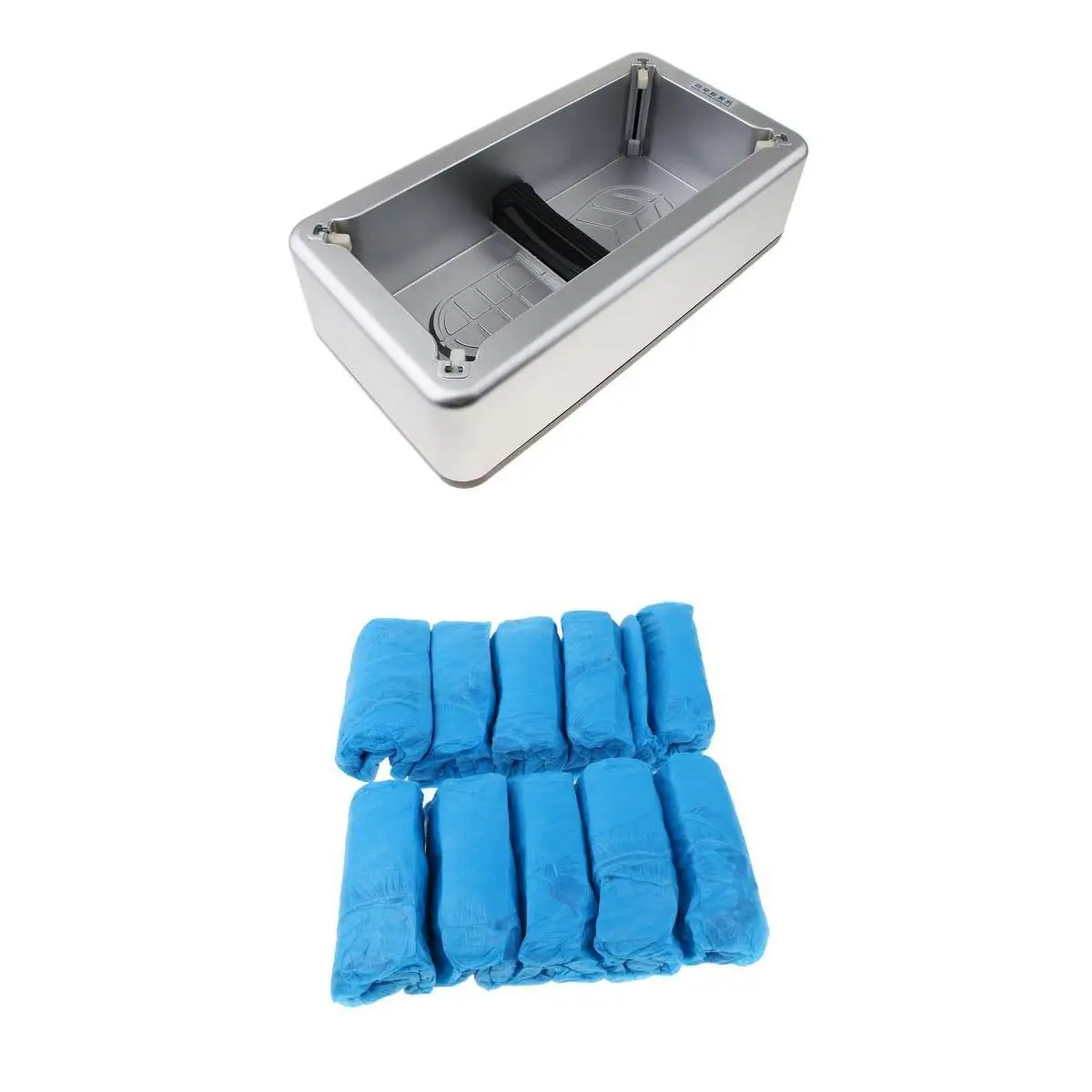Automatic Shoe Cover Dispenser Hand Free Disposable Plastic Shoe & Boot Cover Shoe Cover Machine for Home Medical Office