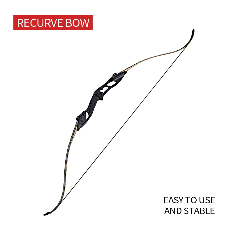 

30-50 lbs Recurve Bow Bow And Arrow Archery Bow Traditional Bow Outdoor Hunting Bow Professional Long Bow For Shooting Horse Bow