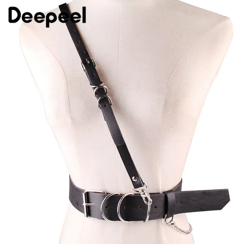 Deepeel 1 шт. 4 см* 93 см женский широкий пояс-ремень плечевой ремень декоративный пояс в стиле ретро готический кожаный ремень аксессуары YK756
