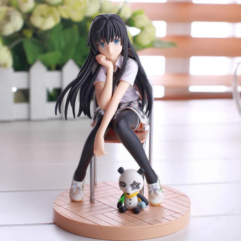 15cm Anime Action Figure Toys My Teen Romantic Comedy PVC Toy New Collection Anime Figure Toys for Children Birthday Gift