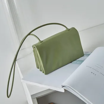 

2020 new large-capacity simple fashion solid color small square bag fashion shoulder bag multi-compartment envelope bag