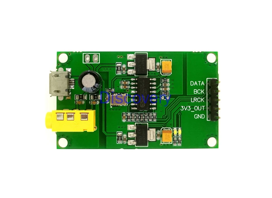 ES9023P I2S IIS Raspberry Pi Digital Audio Input DAC Decoder Board to AUX Analog Output | Бытовая техника