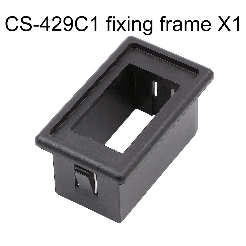 1 Pcs Автомобильный переключатель комбинированный Flxed Frame многопозиционная комбинированная панель монтажная рама для автомобиля, RV, лодки, яхты - Цвет: 1 Pcs