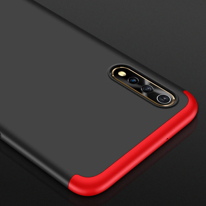 Оригинальная крышка для Vivo V17 Neo Case 360 полная защита противоударный 3 в 1 тонкий жесткая матовая поверхность из поликарбоната для Vivo V17 Neo чехол 6,38 дюйма