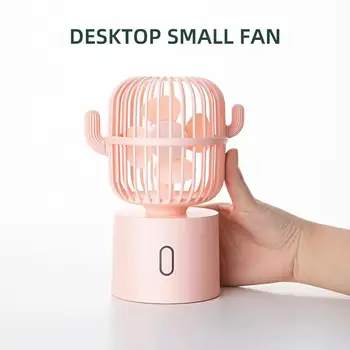 

Noiseless Fan Folding Fan Home Cactus USB ABS Delicate 2020 Cute Portable Air Conditioning Summer Desktop Travel