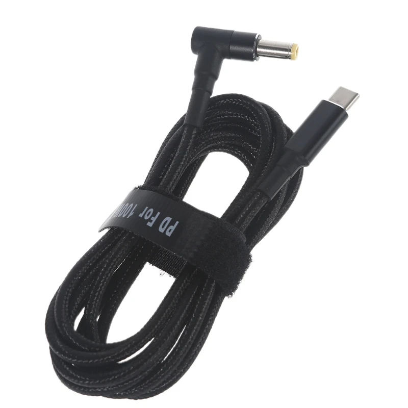 USB Typ C USB-C zu DC 18,5-20V 5,5x1,7mm Power Stecker PD Emulator Trigger Kabel für Laptop – Detail 7