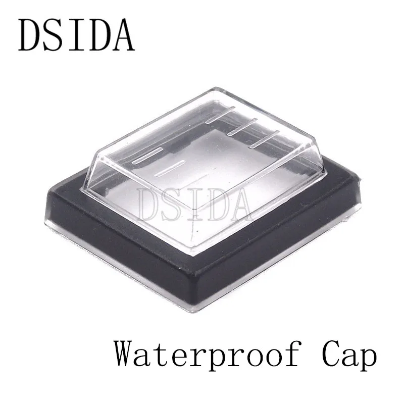 Waterproof Cap KCD4 кулисный переключатель ВКЛ-ВЫКЛ двухсторонний 2 положения 4 контакта/6 контактов электрическое оборудование с выключатель света 16A 250VAC/20A 125VAC - Цвет: Waterproof Cap