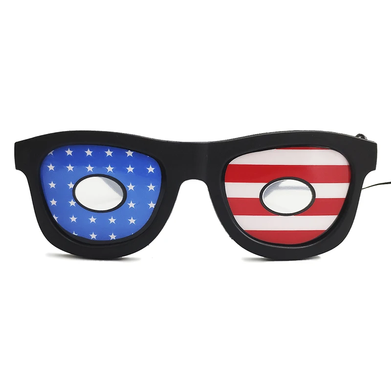 LED Flashing Glasses EL Wire Glasses Glowing Party Supplies Lighting Novelty Gift Bright Light Christmas Festival Party Decor