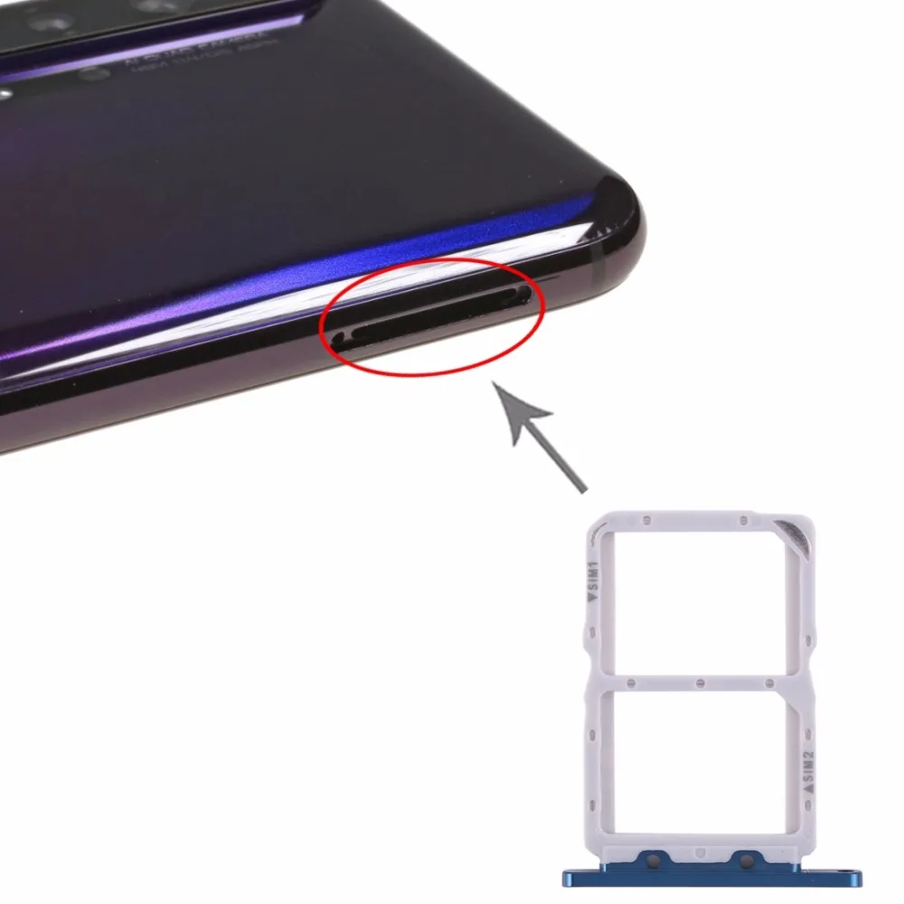 Лоток для sim-карты+ лоток для sim-карты для huawei Honor 20 Pro