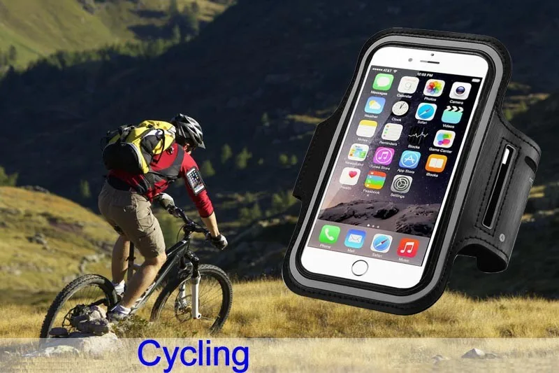 Спортивный чехол для iPhone X, 8, 7, 6, 6s 4,7 дюймовый телефонный корпус водонепроницаемый спортивный нарукавник ленточный ремень на руку мобильного телефона чехол-сумка для мобильного телефона