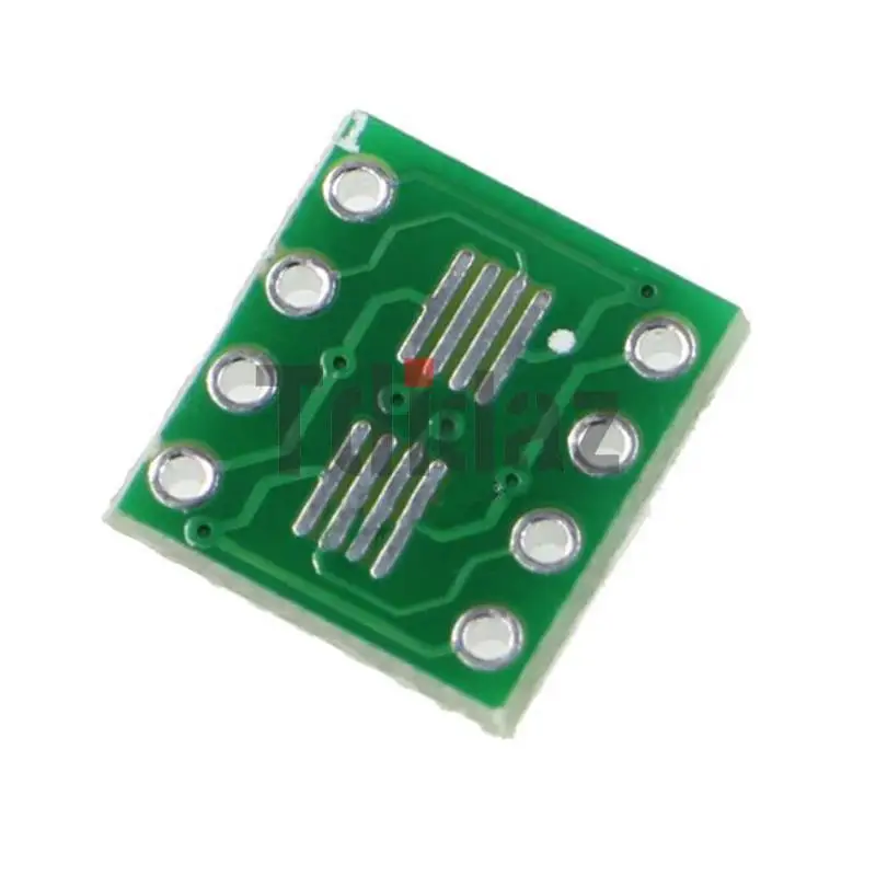 10pcs Lead-free PCB adapter board IC SMD to DIP so/msop/tssop/soic/sop8 to dip8 wide body narrow body 8pin
