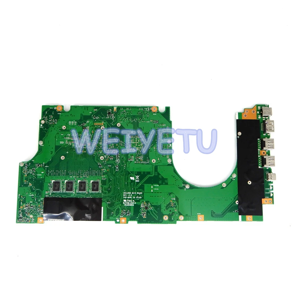  UX510UW Motherboard GTX960M i5-6200CPU 4GB RAM For ASUS UX510UW UX510UWK UX510UXK UX510UX UX510U La