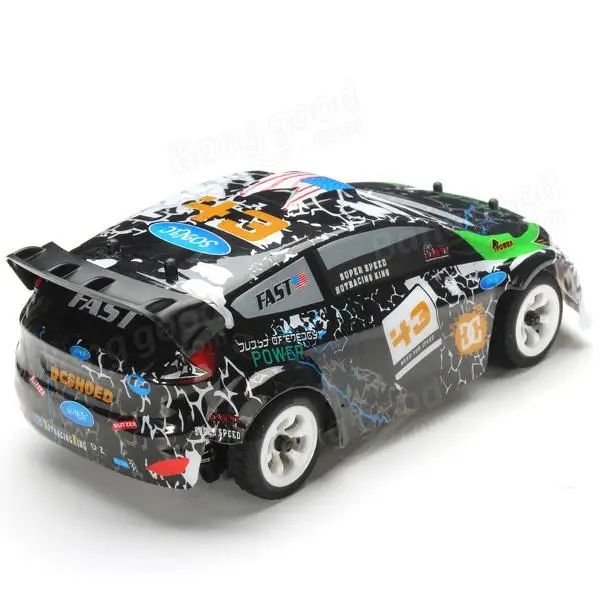 Ни один Wltoys K989 1/28 2,4G 4WD матовый RC пульт дистанционного управления ралли автомобиль RTR с передатчиком