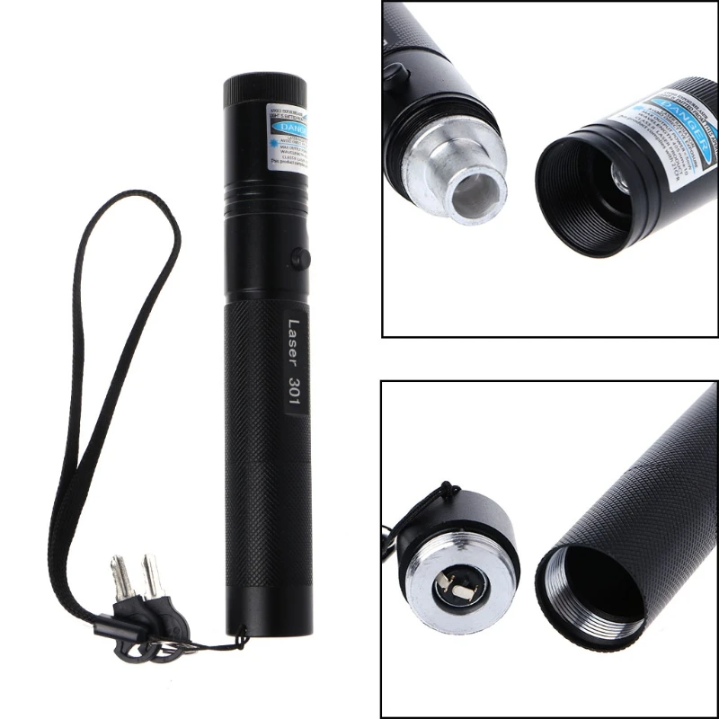 

405nm 5mW 301 Blue-Purple Laser Pen Pointer Lazer Adjustable Focus Visible Beam