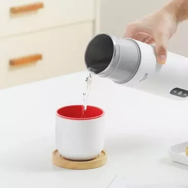 Xiaomi Deerma умная электрическая чашка для горячей воды 350 мл бутылка с сенсорным управлением посуда для напитков термос чашки сохраняющие тепло бутылка