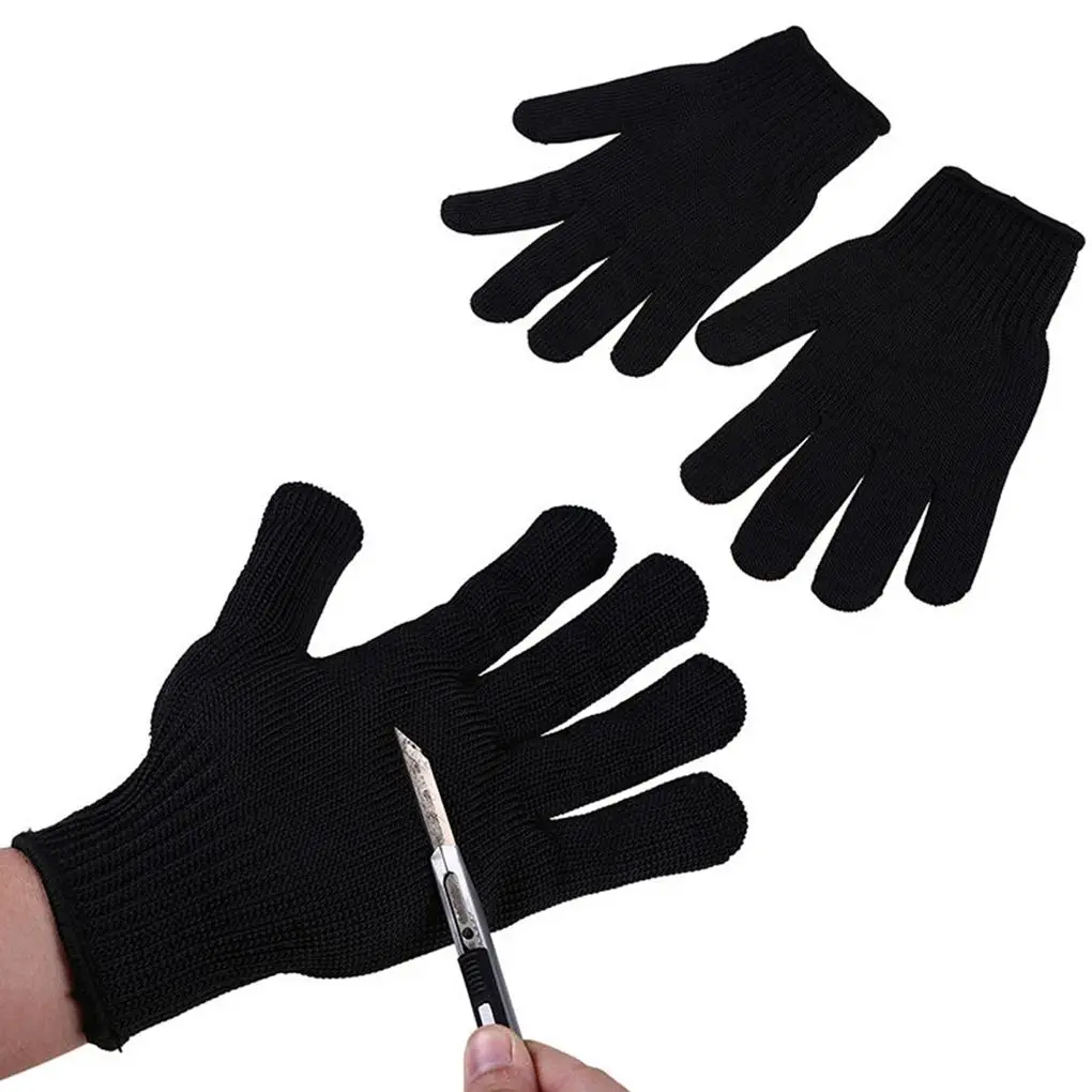 

Cut-Resistant Working Safety Gloves and Arm Sleeves Anti-Cut Protective Stainless Steel Wire for Butcher Builder Gardener