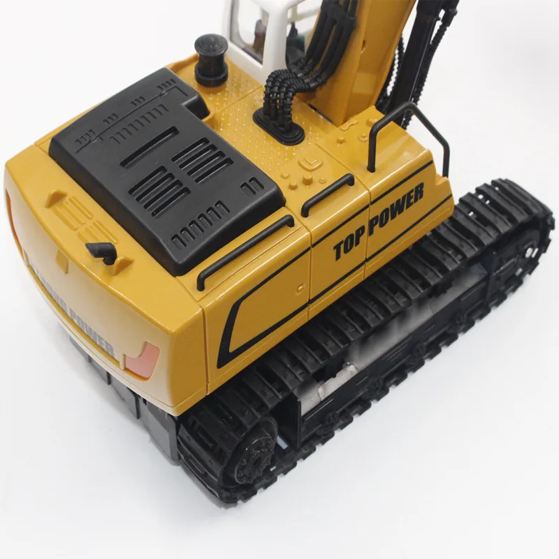 HUINA 1331 1/16 2,4G RC заряжаемый Электрический экскаватор модель инженерные копания игрушки