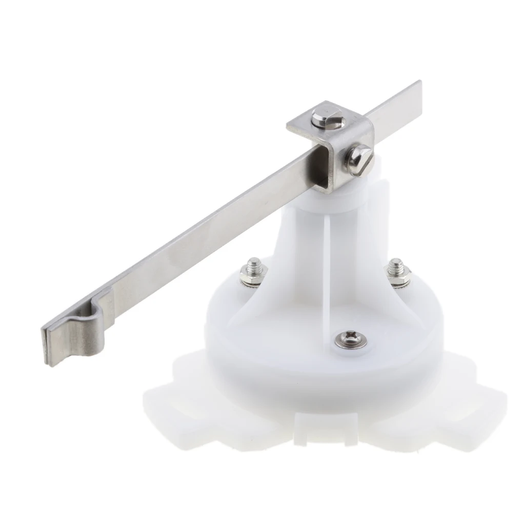 DC 12//24v White Durable Single Station Rudder Angle Indicator Gauge Sensor Replaces for Marine Boats