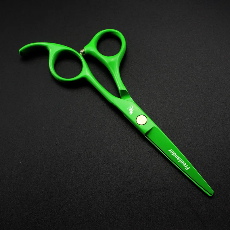 Description Picture 4 of itemProfessional Hair Scissors Cutting Barber green 5.5 Inch Hair Scissor Salon Scisors Thinning Shears Hairdressing Scissors