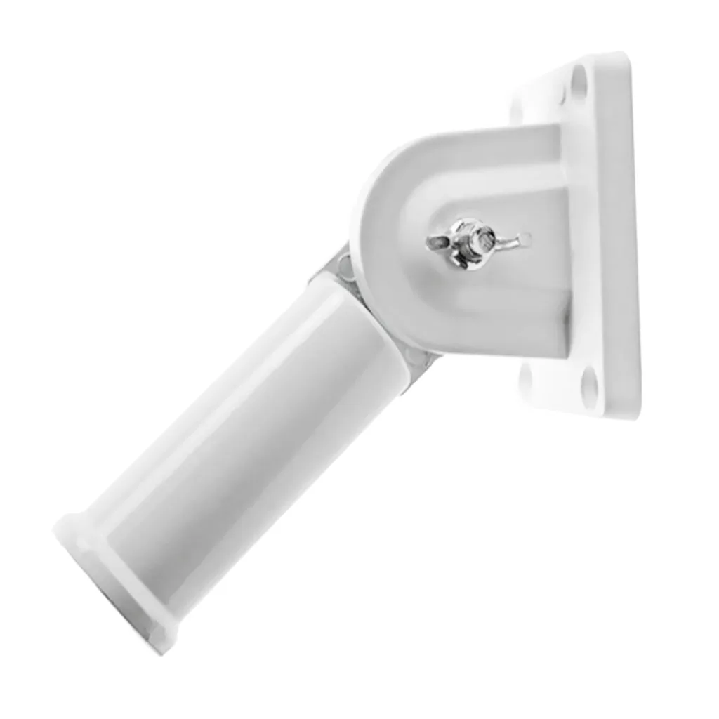 Adjustable Flag Pole Bracket Wall Mounted Holder Bracket with Screws, 3cm/ 1.18inch