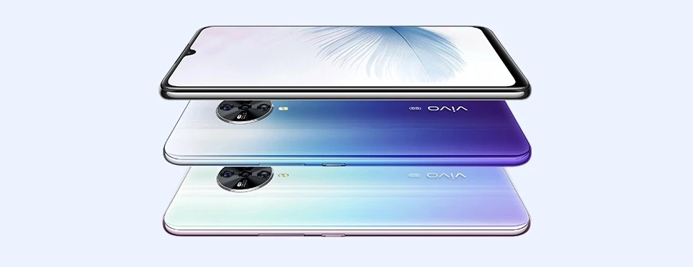 New Original Vivo S6 5G SmartPhone Exynos 980 Octa Core 4500mAh 48.0MP 4 Rear Cameras 8GB RAM 128GB 256GB ROM 6.44" Android 10 laptop ram