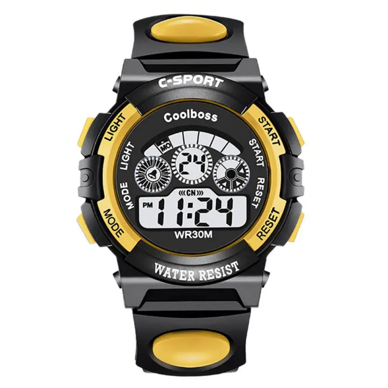 

Unisex Children Smart Watch Fashion Waterproof Multi-functional Sport Watch Luminous Practical Wristwatch