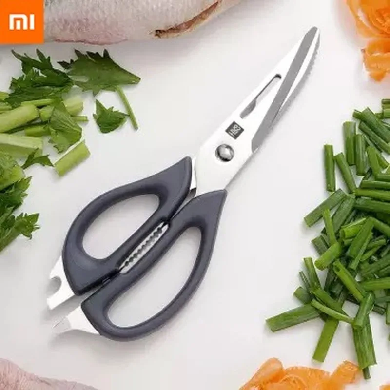 Xiaomi HuoHou Многофункциональные кухонные ножницы съемные Ножницы Щелкунчик для бутылок Ppener костный резак инструмент для Кука умный дом