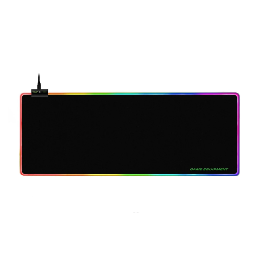 Настольный RGB красочный Коврик для ноутбука домашний Гладкий Простой чистый игровой практичный большой коврик для мыши офисный светящийся легкий