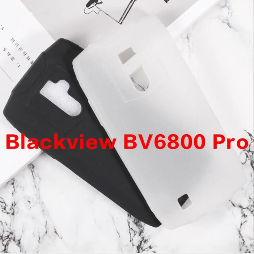 Противоударный мягкий чехол из тпу для Blackview BV6800 Pro противоскользящий