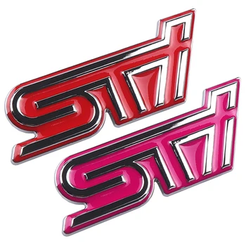 

Fashion Metal Car Stickers Emblem Badge Logo Decal For Subaru STI Legacy Forester Outback Rally WRX WRC Impreza Car Styling