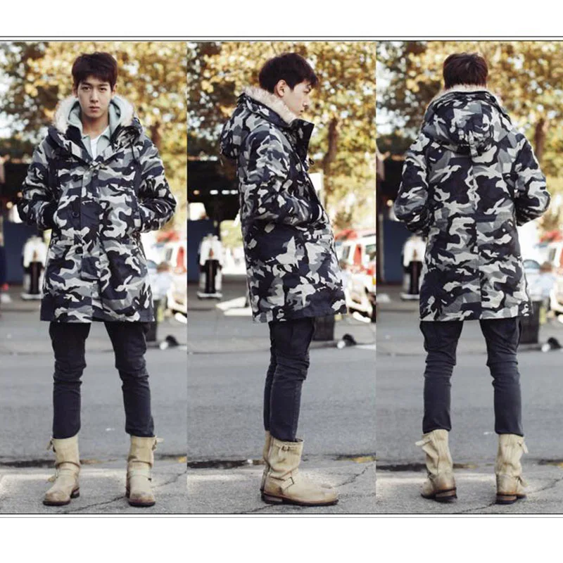 5XL  ߿ ܿ   Ŷ β   Į Windproof Parkas  ŷ  ĵ Ʈ