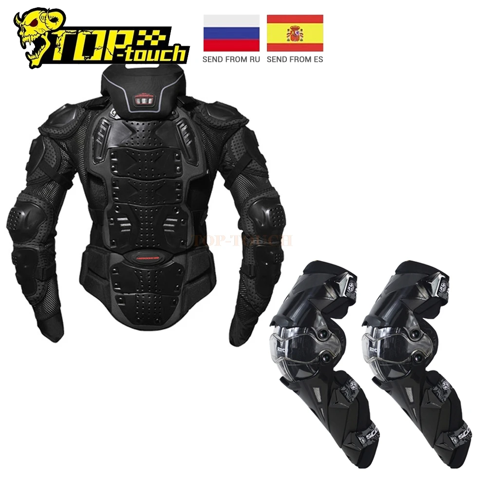 Herobiker Motorcycle Jacket Motocross Body Armor Protective Men Jackets