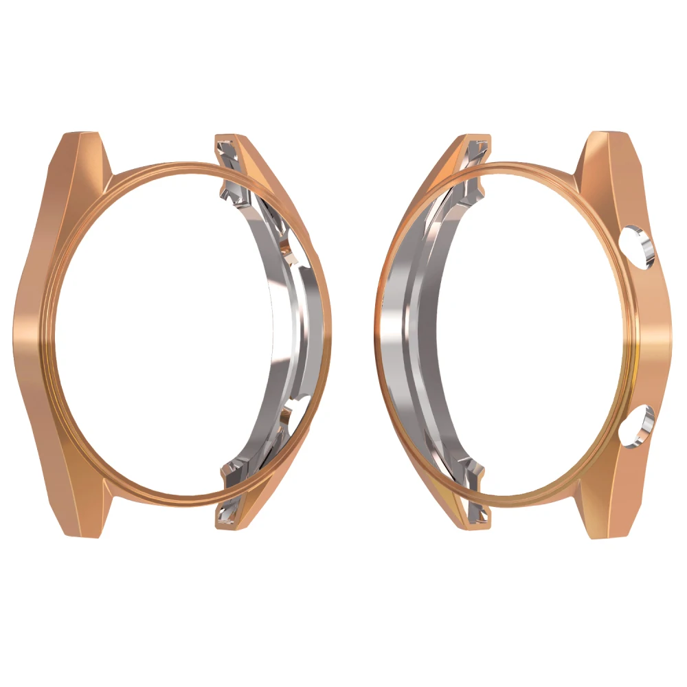 Для huawei Watch GT тонкий ТПУ защитный чехол для часов чехол для huawei 2 Pro 2Pro спортивные силиконовые умные часы протектор бампер оболочка - Цвет: Розовое золото
