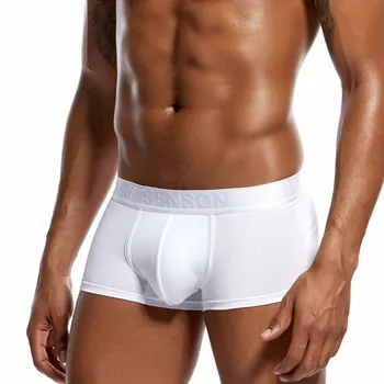 

Mens Sexy Underwear Luxury Soft Shorts Comfortable Underpants Patchwork Cotton Boxer Sports Panties Male Panties cueca masculina