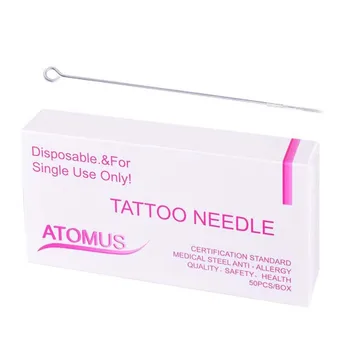 

100pcs Tattoo Needles Sterile Disposable Professional Portable Tattoo Needles for Shop